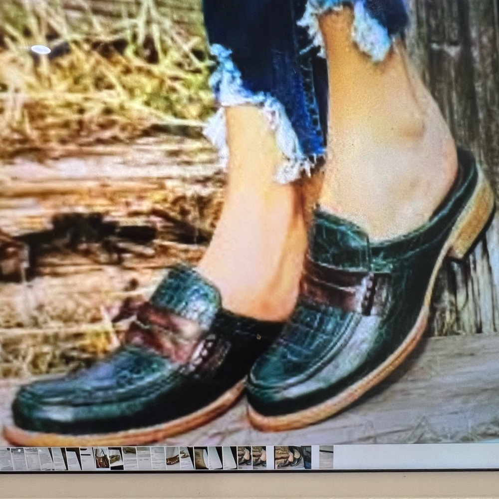 Freebird by Steven Monalisa Mule Heels Size 12